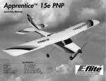 E-flite Apprentice 15e PNP