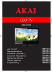 Akai AL2425CI 24" Full HD Black LED TV