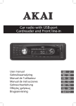 Akai ACA10 car media receiver