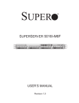 Supermicro SuperServer 5016I-M6F