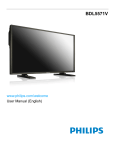 Philips LCD monitor BDL5571V