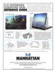 Manhattan 3-D Notebook Skin