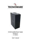 Tecnoware FGCEVODS100TT/00 uninterruptible power supply (UPS)