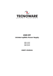 Tecnoware FGCEVO1RT uninterruptible power supply (UPS)