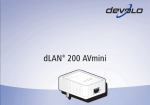 Devolo dLAN 200 AVmini