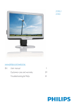 Philips Brilliance LCD monitor with PowerSensor 235B2CB