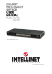 Intellinet 24-Port Gigabit Web-Smart Switch