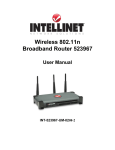 Intellinet Wireless Broadband Router