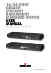 Intellinet Gigabit Ethernet Rackmount Managed Switch
