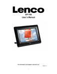 Lenco DF-705 digital photo frame