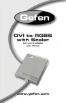 Gefen EXT-DVI-2-RGBSS video converter