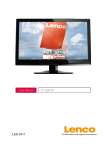 Lenco LED-2411 24" Full HD Black LED TV