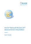 Acronis Backup & Recovery 10 Advanced Server Virtual Edition, ES