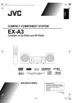 JVC EX-A3 home audio set