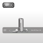 Sweex Veni MP3 Player Stickz MP3 Player Black 2 GB