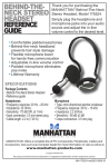 Manhattan 175524 headset