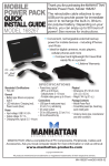 Manhattan 168267 mobile device charger