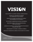 Vision TC2-CTL2 remote control