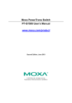 Moxa PT-G7509-F-HV network switch