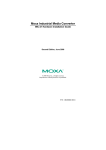 Moxa IMC-21-M-ST network media converter