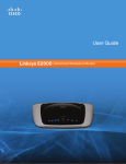 Linksys E2000