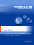 Tandberg Data AccuVault 1U 4TB