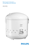 Philips HD4702/80 Rice cooker