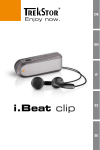 Trekstor i.Beat clip