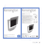 Kensington LCD Monitor Privacy Screen - 19"/48.3cm