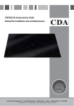 CDA HCN610F hob