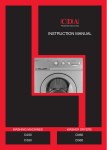 CDA CI830SI washer dryer