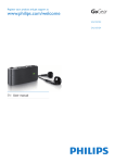 Philips GoGear MP3 player SA018102V