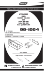 Metra 99-1004 mounting kit