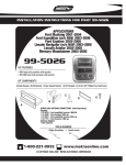 Metra 99-5026 mounting kit