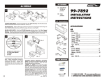 Metra 99-7892 mounting kit