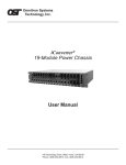 Omnitron iConverter 19-Module Chassis