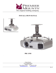 Premier PBC-UMS project mount