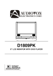 Audiovox D1809PK