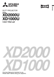 Mitsubishi Electric XD1000U data projector