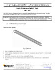 Chief CMA274 cable protector