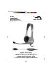 Cyber Acoustics AC-851B headset