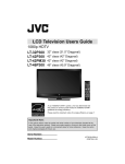 JVC LT-46P300 46" Black LCD TV