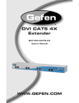 Gefen EXT-DVI-CAT5-4X