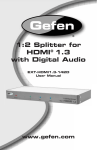 Gefen EXT-HDMI1.3-142D video splitter