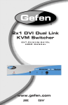 Gefen EXT-DVIKVM-241DL KVM switch
