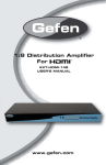 Gefen 1:8 HDMI Distribution Amplifier