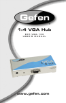Gefen EXT-VGA-145 video splitter