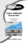 Gefen EXT-VGARS232-141