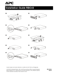 APC RBC43