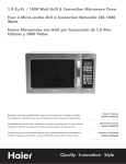 Haier MWM10100GCSS microwave